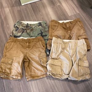 Bundle Gap Boys Cargo shorts Size 16 Husky